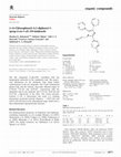 Research paper thumbnail of 2-(4-Chlorophenyl)-4,5-diphenyl-1-(prop-2-en-1-yl)-1H-imidazole