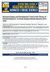 Research paper thumbnail of Research Status and Development Trend of the Theory of Planned Behavior: A Visual Analysis Based between 2012-2022