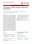 Research paper thumbnail of Are depressive residual symptoms independent of treatments?