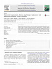 Research paper thumbnail of Depressive temperament, distress, psychological adjustment and depressive symptoms in type 2 diabetes