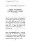 Research paper thumbnail of Tinjauan Literatur Kompetensi Kewirausahaan Pada Usaha Kecil Menengah (Ukm)