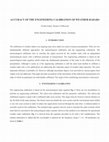 Research paper thumbnail of Accuracy of the engineering calibration of weather radars