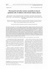 Research paper thumbnail of Micronuclei and other nuclear anomalies in buccal epithelial cells of children with chronic kidney disease