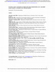 Research paper thumbnail of Prevalence, clusters, and burden of complex tuberculosis multimorbidity in low- and middle-income countries: a systematic review and meta-analysis