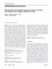 Research paper thumbnail of Demonstrating urban pollution using toxic metals of road dust and roadside soil in Chengdu, southwestern China