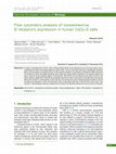 Research paper thumbnail of Flow cytometry analysis of coxsackievirus B receptors expression in human CaCo-2 cells