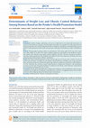 Research paper thumbnail of Determinants of Weight Loss and Obesity Control Behaviors Among Women Based on the Pender’s Health Promotion Model