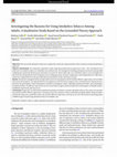 Research paper thumbnail of Investigating the Reasons for Using Smokeless Tobacco Among Adults: A Qualitative Study Based on the Grounded Theory Approach