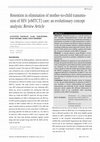 Research paper thumbnail of Retention in elimination of mother-to-child transmission of HIV [ eMTCT ] care : an evolutionary concept analysis : Review