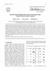 Research paper thumbnail of Marathi Numeral Identification System in Devanagari Script Using 1D Discrete Cosine Transform