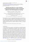 Research paper thumbnail of Steady-state flows in a visco-resistive magnetohydrodynamic model of tokamak plasmas with inhomogeneous heating