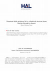 Research paper thumbnail of Transient fields produced by a cylindrical electron beam flowing through a plasma