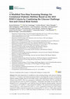 Research paper thumbnail of A Modified Two-Step Screening Strategy for Gestational Diabetes Mellitus Based on the 2013 WHO Criteria by Combining the Glucose Challenge Test and Clinical Risk Factors