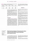 Research paper thumbnail of Etude histoimmunologique de l’expression des chaînes lourdes de myosine dans le muscle squelettique chez la truite arc-en-ciel