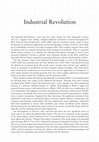 Research paper thumbnail of Encyclopedia Entry - Industrial Revolution, Energy in American History