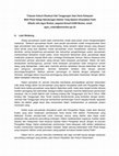 Research paper thumbnail of Tinjauan Hukum Eksekusi Hak Tanggungan Atas Harta Kekayaan