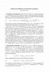 Research paper thumbnail of Extended abstract: Topology and combinatorics of decomposable arrangements