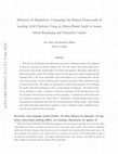 Research paper thumbnail of Informed AI Regulation: Comparing the Ethical Frameworks of Leading LLM Chatbots Using an Ethics-Based Audit to Assess Moral Reasoning and Normative Values