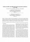 Research paper thumbnail of On-line controller autocalibration based on parameter predictors: a case study