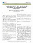 Research paper thumbnail of Platelet Glycoprotein IIIa <i>PlA1/PlA2</i> Polymorphism Modulates the Risk of Myocardial Infarction in Non-Diabetics