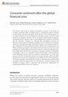 Research paper thumbnail of Consumer Sentiment after the Global Financial Crisis