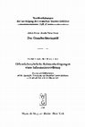 Research paper thumbnail of Der Grundrechtseingriff. Öffentlich-rechtliche Rahmenbedingungen einer Informationsordnung