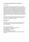 Research paper thumbnail of Call for applications: Metaphernanalytische Forschungsprojekte