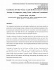 Research paper thumbnail of Contribution of Tribal Women towards the Preservation of Cultural Heritage: A Comparative Study of Uttar Pradesh and Uttarakhand