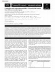 Research paper thumbnail of Composition and Antipseudomonal Effect of Essential Oils Isolated from Different Lavender Species