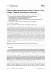 Research paper thumbnail of Detecting Road Intersections from GPS Traces Using Longest Common Subsequence Algorithm