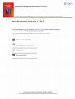 Research paper thumbnail of Peer Reviewers, Volume 3, 2012