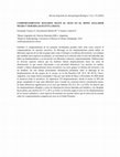 Research paper thumbnail of Comportamientos sesgados según el sexo en el mono aullador negro y dorado (Alouatta caraya)