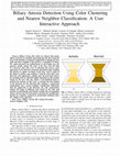 Research paper thumbnail of Biliary Atresia Detection Using Color Clustering and Nearest Neighbor Classification: A User Interactive Approach