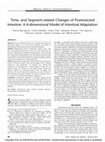 Research paper thumbnail of Time- and Segment-related Changes of Postresected Intestine