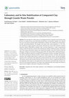 Research paper thumbnail of Laboratory and In Situ Stabilization of Compacted Clay through Granite Waste Powder