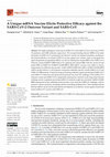 Research paper thumbnail of A Unique mRNA Vaccine Elicits Protective Efficacy against the SARS-CoV-2 Omicron Variant and SARS-CoV