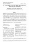 Research paper thumbnail of The Paradox of Health and Safety Risks: A Disclose of Handling Strategies in Informal Construction Sites in Tanzania