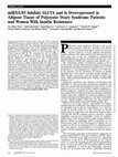 Research paper thumbnail of miRNA-93 Inhibits GLUT4 and Is Overexpressed in Adipose Tissue of Polycystic Ovary Syndrome Patients and Women With Insulin Resistance