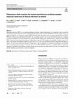 Research paper thumbnail of Polymerase chain reaction for human parechovirus on blood samples improves detection of clinical infections in infants