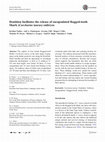 Research paper thumbnail of Dentition facilitates the release of encapsulated Ragged-tooth Shark (Carcharias taurus) embryos