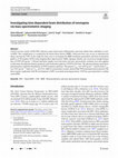 Research paper thumbnail of Investigating time dependent brain distribution of nevirapine via mass spectrometric imaging