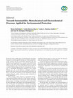 Research paper thumbnail of Towards Sustainability: Photochemical and Electrochemical Processes Applied for Environmental Protection