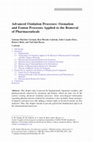 Research paper thumbnail of Advanced Oxidation Processes: Ozonation and Fenton Processes Applied to the Removal of Pharmaceuticals