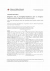 Research paper thumbnail of Diagnostic value of neutrophil-to-lymphocyte ratio in emergency department patients diagnosed with acute pancreatitis