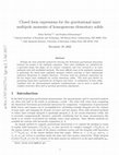 Research paper thumbnail of Closed form expressions for the gravitational inner multipole moments of homogeneous elementary solids