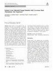 Research paper thumbnail of Isolated Acute Sphenoid Fungal Sinusitis with Cavernous Sinus Thrombosis: Our Experience