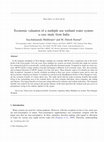 Research paper thumbnail of Economic valuation of a multiple use wetland water system: a case study from India