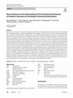 Research paper thumbnail of Recent Advances in the Understanding of Stress Resistance Mechanisms in Probiotics: Relevance for the Design of Functional Food Systems