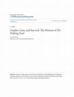 Research paper thumbnail of Gender, Guns, and Survival: The Women of The Walking Dead