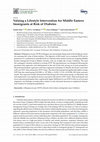 Research paper thumbnail of Valuing a Lifestyle Intervention for Middle Eastern Immigrants at Risk of Diabetes